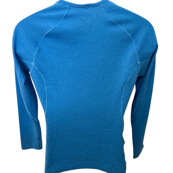 PATAGONIA Capilene 3 Midweight Sky Blue Long Sleeve Activewear Top Women Medium - Picture 3 of 5